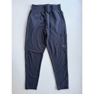 KARI TRAA Pull-On Lounge‎ Stretch Pants Womens Medium Blue Lightweight Jogger